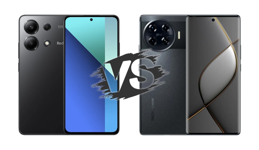 Redmi Note 13 vs Spark 20&nbsp;Pro+